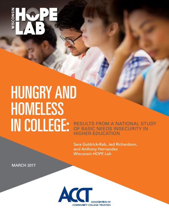 Hungry and Homeless in College: Results from a National Study of Basic Needs Insecurity in Higher Education